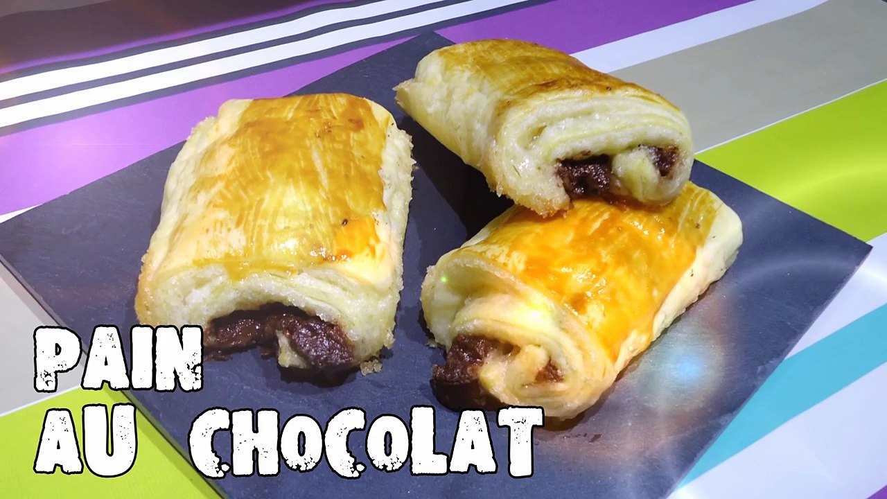 Pain au chocolat (Французские булочки с шоколадом)