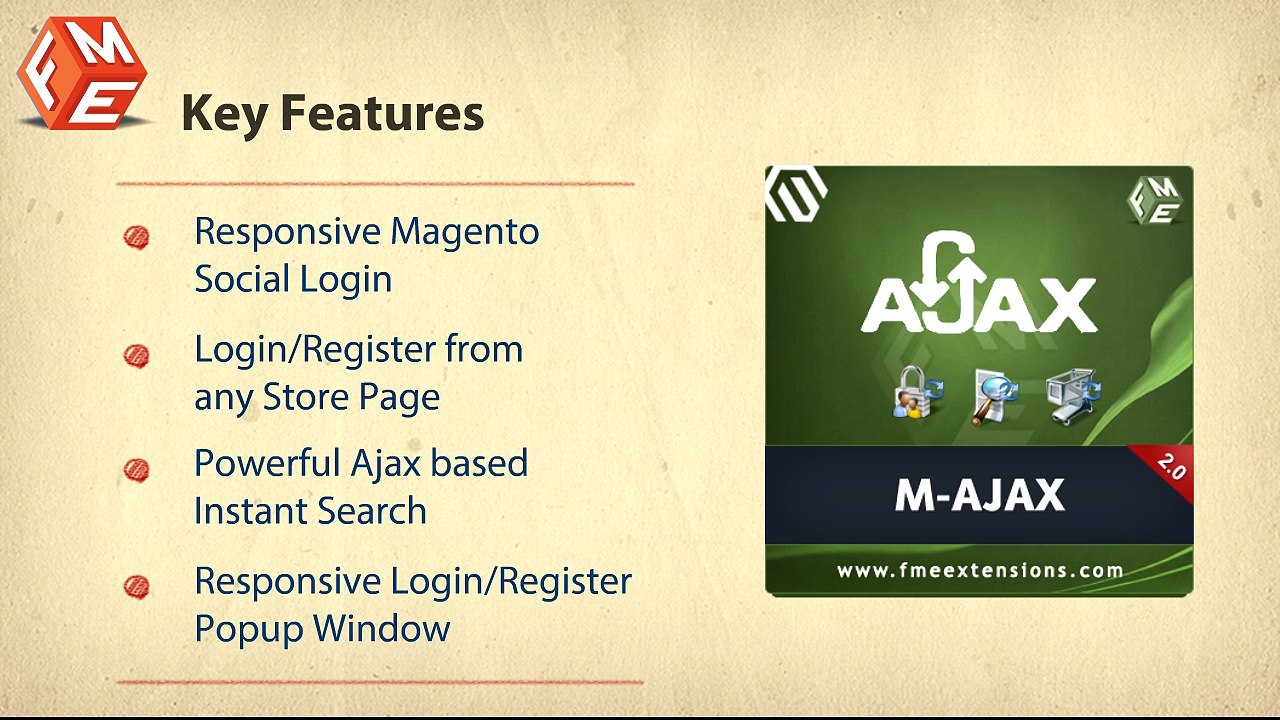 Magento Ajax Facebook Login Extension by FME