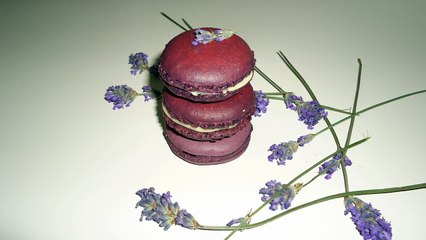 Макарон с лавандой (Macarons à la lavande)