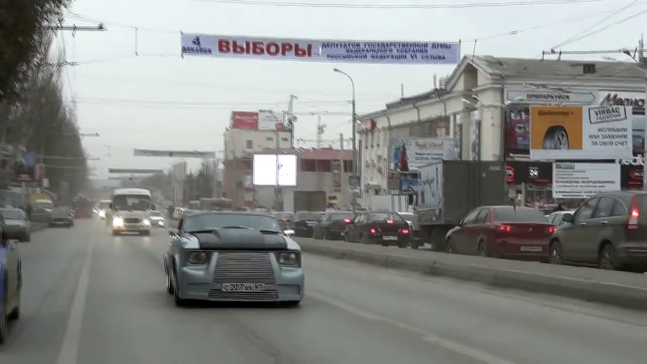 Москвич 2140 Деда Миша - Аэросъемка