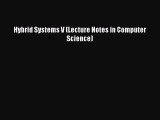 Read Hybrid Systems V (Lecture Notes in Computer Science) PDF