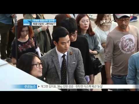 [Y-STAR] Kim Suhyeon advertisement filming site. ( 차세대 청춘스타 김수현, 폭풍식탐에 나쁜먹방 선보여)
