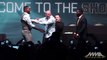 Des combattants MMA piègent le président de l'UFC en faisant semblant de se battre pendant la conférence de presse