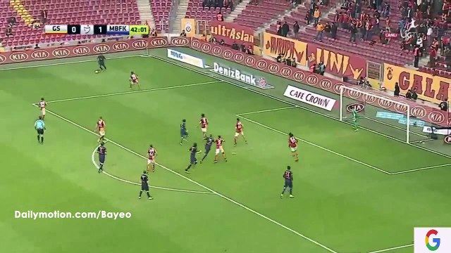 Goal Mehmet Batdal - Galatasaray 0-2 Istanbul Basaksehir (06.03.2016) Turkey - Super Lig - FOOTBALL MANIA