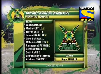 CPL T20 Match 20th Hawksbills vs Amazon Warriors Highlights