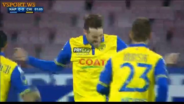 Goal Nicola Rigoni - SSC Napoli 0-1 Chievo Verona (05.03.2016) Serie A - FOOTBALL MANIA