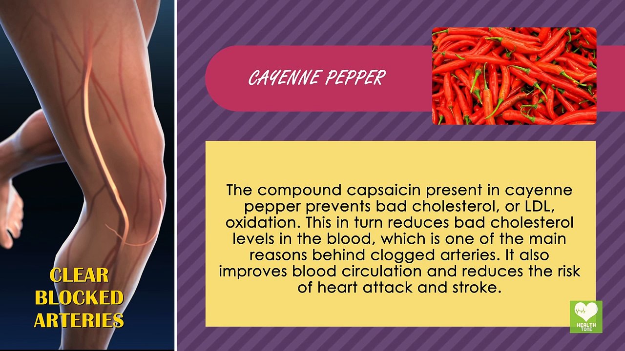 Natural Remedy To Clear Blocked Arteries - Health Tips - YouTube