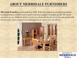 Buy Huge Oak, Pine Furniture Ranges from Merridale Furnishers
