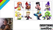 ALL Amiibo News From Smash Bros Live Presentation! Mii Fighter Amiibo Revealed! Wave 7! Ryu Amiibo!