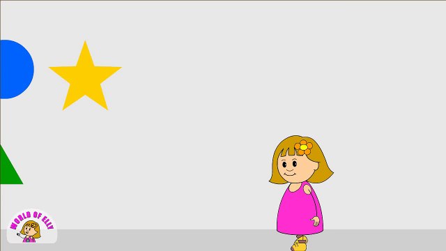 Making a Christmas Tree Learning Shapes with Elly - Shapes for Babies, Toddlers, Children