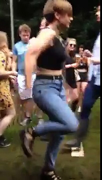 Girl Funny Dance
