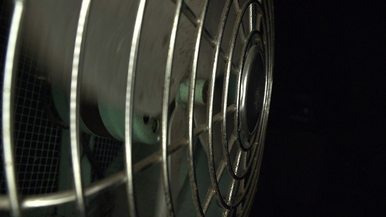 Electric Fan Close-Up