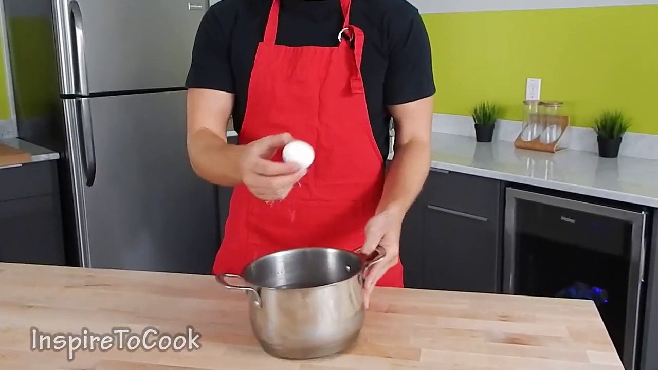 HOW TO PEEL AN EGG THE FASTEST WAY   In 3 Seconds!!  (COOL TRICK) - Inspire To Cook HD