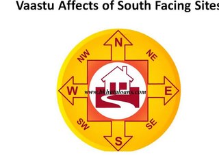 Vaastu Affects of South Facing Sites