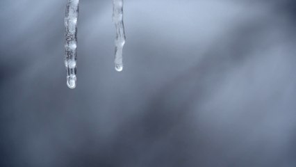 Icicles Melting Slow Motion