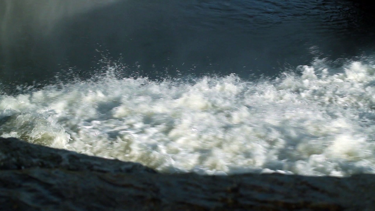 Rapids and River Close-Up