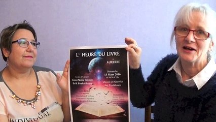 Premier Salon du livre à Auxerre avec une trentaine d'auteurs