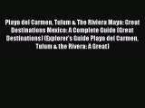 [Download PDF] Playa del Carmen Tulum & The Riviera Maya: Great Destinations Mexico: A Complete