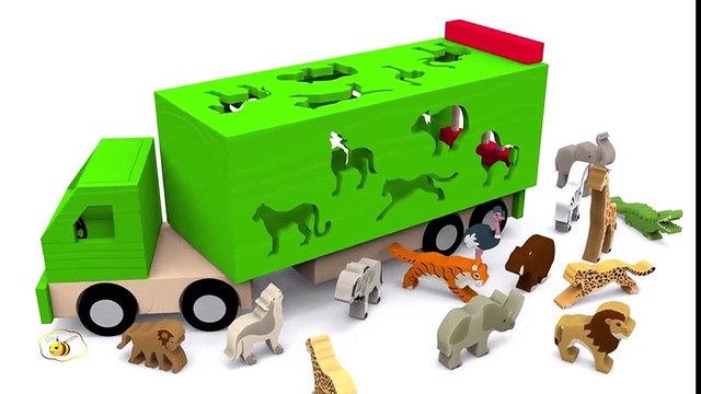 Apprendre les animaux sauvages en français. Vidéos éducatives dessins animés pour bébé. Learn French Star Dessin Anime Français