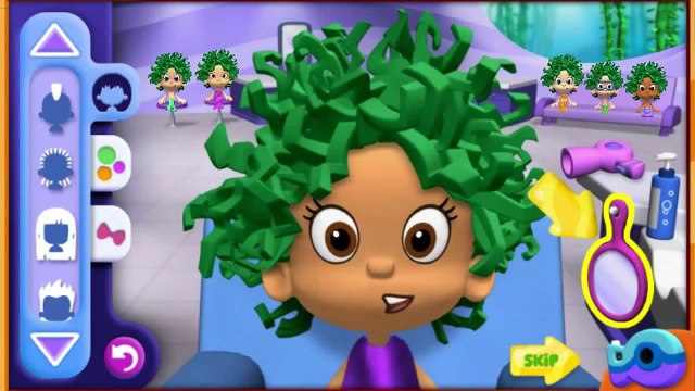 Гуппи и пузырики делаем прически гостям игра про гуппи