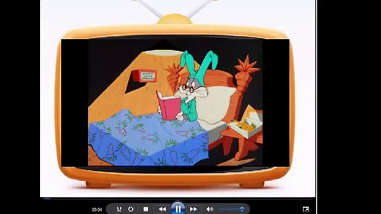Old School Cartoons Bugs Bunny To Hare is Human