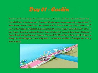 Kerala 6 Nights 7 Days Package- Destination To Give You Romanctic Experience