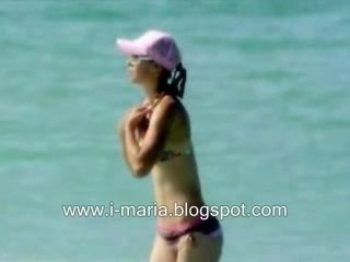 Maria sharapova really sexy bikini beach