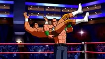John Cena & Sin Cara vs. The Big Show & Alberto Del Rio - Scooby Doo Y El Misterio De WrestleMania