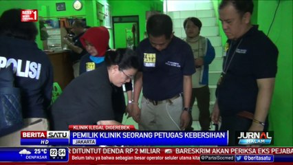 Klinik Tak Berizin di Cilincing Digerebek