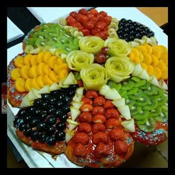 необычные нарезки фруктов