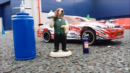 HPI Racing  Nitro 3.0 RS4   Drift 1-10 RC Car  Discount tires  Car park Bash