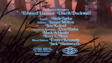 The Fox and the Hound - Beginning Scene HD