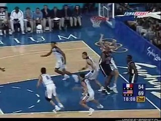 Fabuleux dunk de Vince Carter contre la France aux JO de Sydney