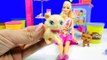 How Does Barbie Wash Her Cats and Dogs? Barbies Grooming Pet Boutique Play Doh Toys Review
