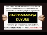 Gaziosmanpaşa İstanbul su deposu temizleme TEKDEZ