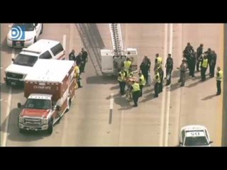 Una mujer desnuda provoca un espectacular atasco en EEUU