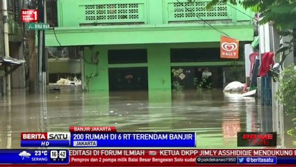 200 Rumah di Pancoran Terendam Banjir 2 Meter