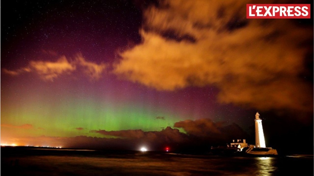 Spectaculaire aurore boréale au Royaume-Uni