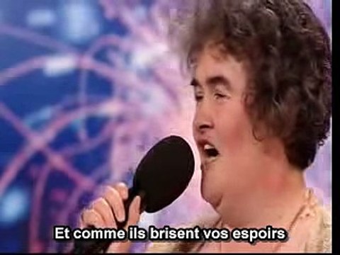 Le phénomène Susan Boyle soustitré en français