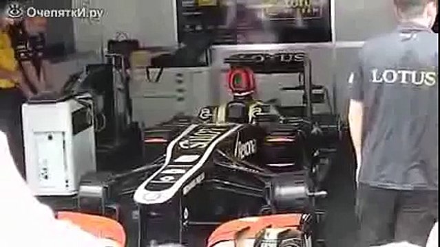 Гимн России на двигателе формулы 1