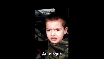 Un enfant préfère la ferme des brocolis au cirque