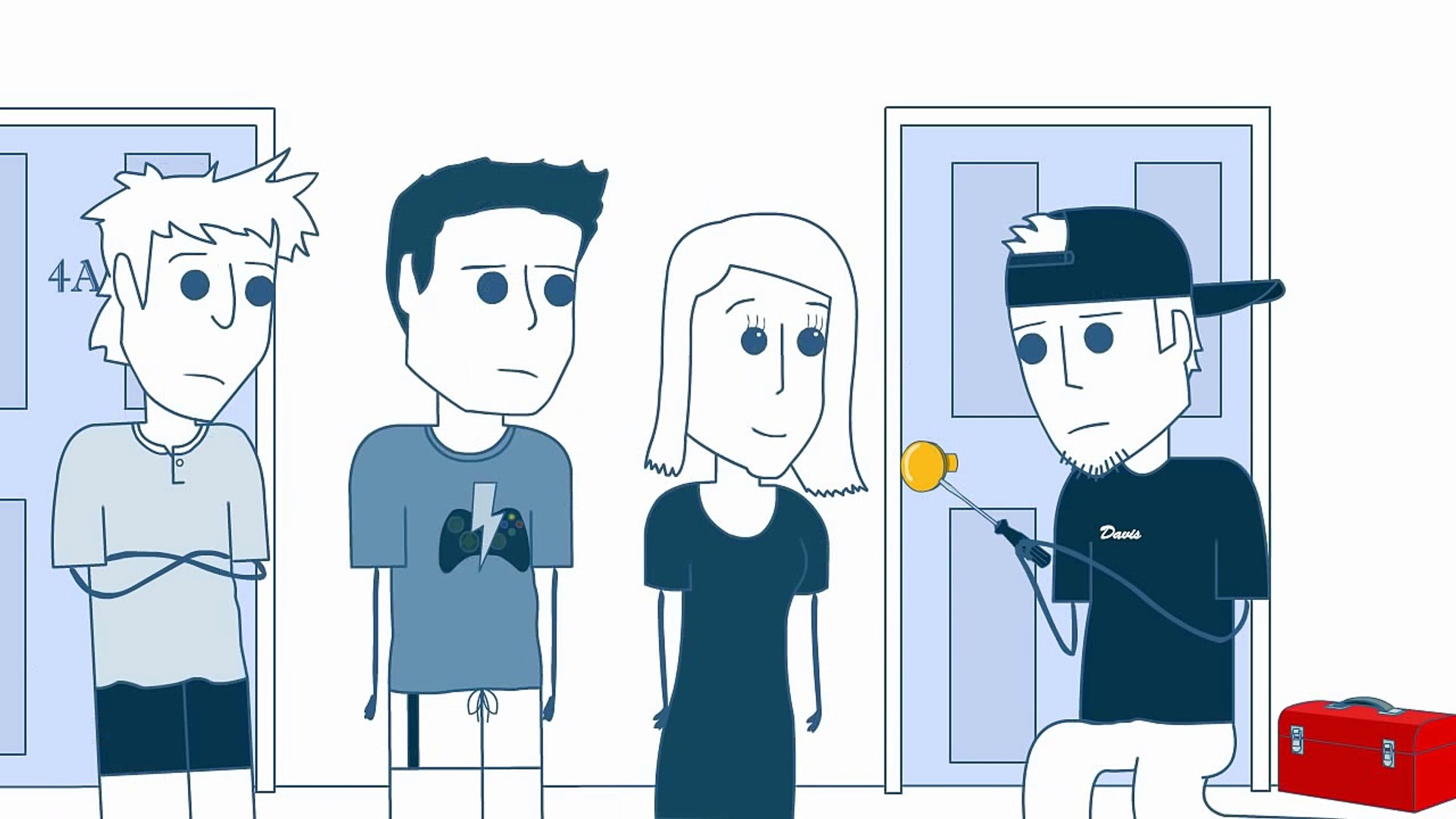 Michael Gets Locked Out – Rooster Teeth Animated Adventures