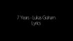 Lukas Graham - 7 Years Lyrics
