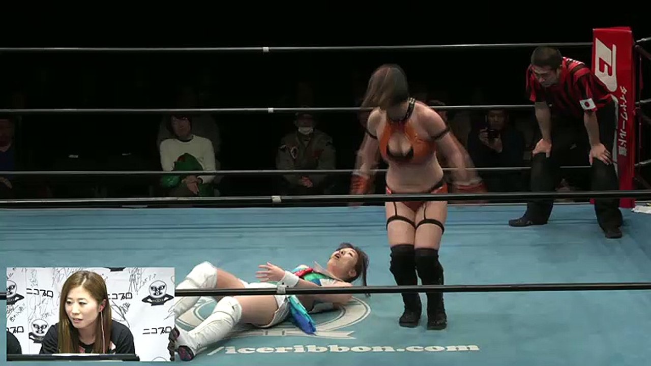 {Ice Ribbon} Akane Fujita Vs. Risa Sera (2/27/16)