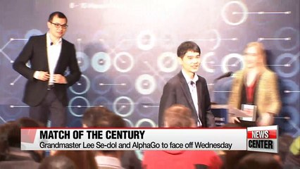 Lee Se-dol vs. AlphaGo match kicks off Wednesday