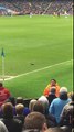 Manchester City Fans Chant at a Pigeon