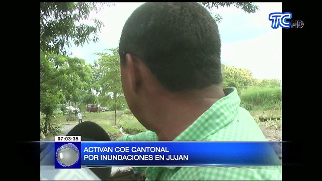 Activan COE cantonal por inundaciones en Jujan