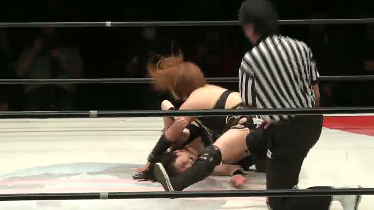 {Sendai Girls} DASH Chisako Vs. KAORU (2/28/16)