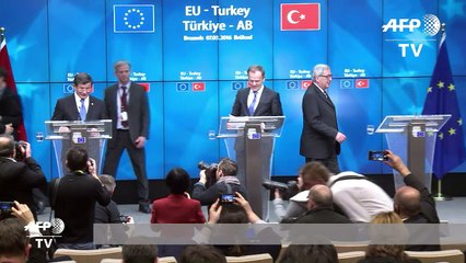 EU hails breakthrough in migration deal with Turkey