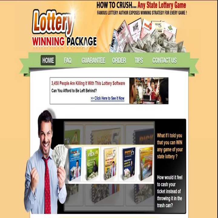 Lottery Winning Package - Win Any State Lottery...